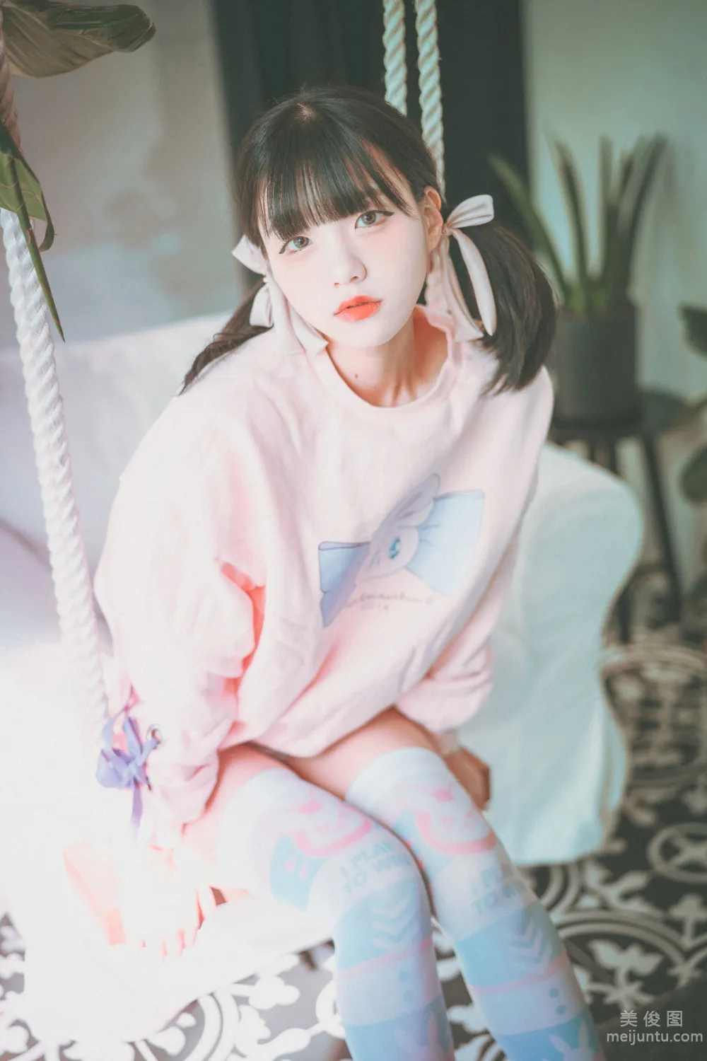 [DJAWA] Jenny - Lovely Pink 寫真套圖 5