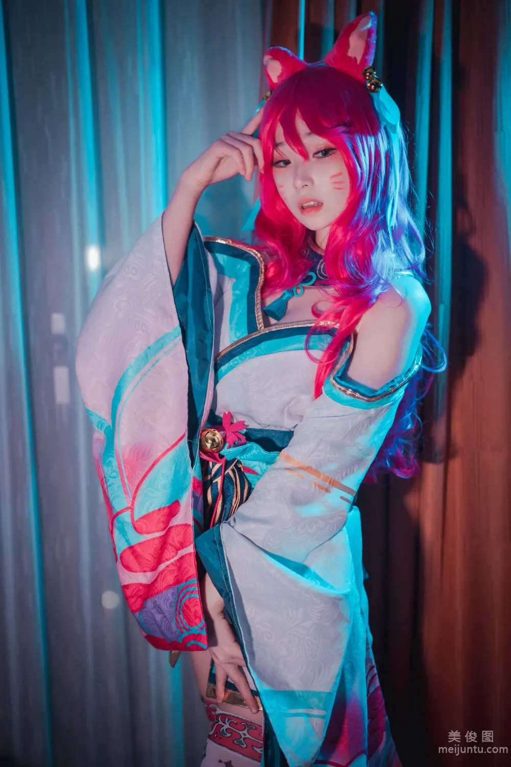 [DJAWA] BamBi - Spirit Blossom Ahri Photo Set photo 48