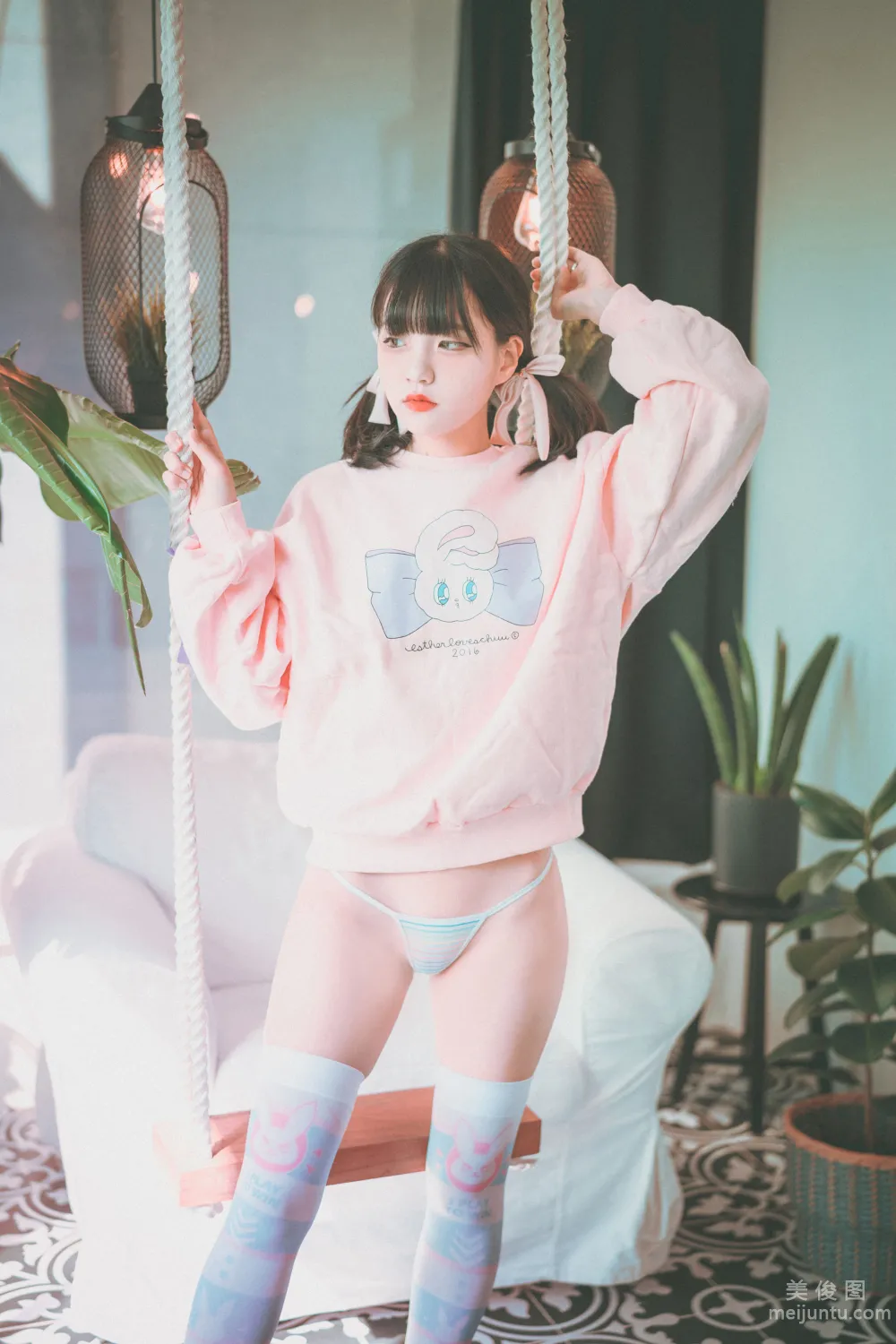 [DJAWA] Jenny - Lovely Pink 寫真套圖 6