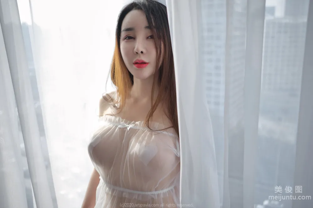 [ARTGRAVIA] VOL.163 NINA - See-Through Lace + Mesh Outfit Photo photo 17