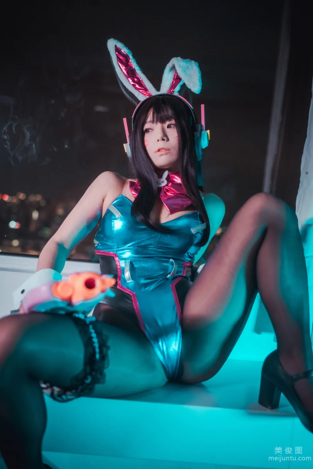 [DJAWA] Maruemon - D.VA Bunny Hop! Photo Set photo 28
