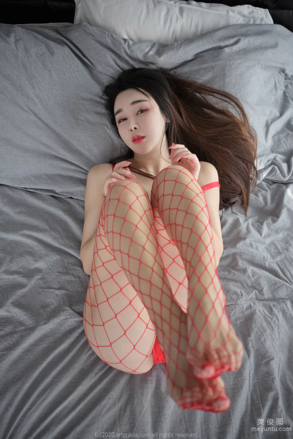 [ARTGRAVIA] VOL.163 NINA - See-Through Lace + Mesh Outfit Photo photo 52