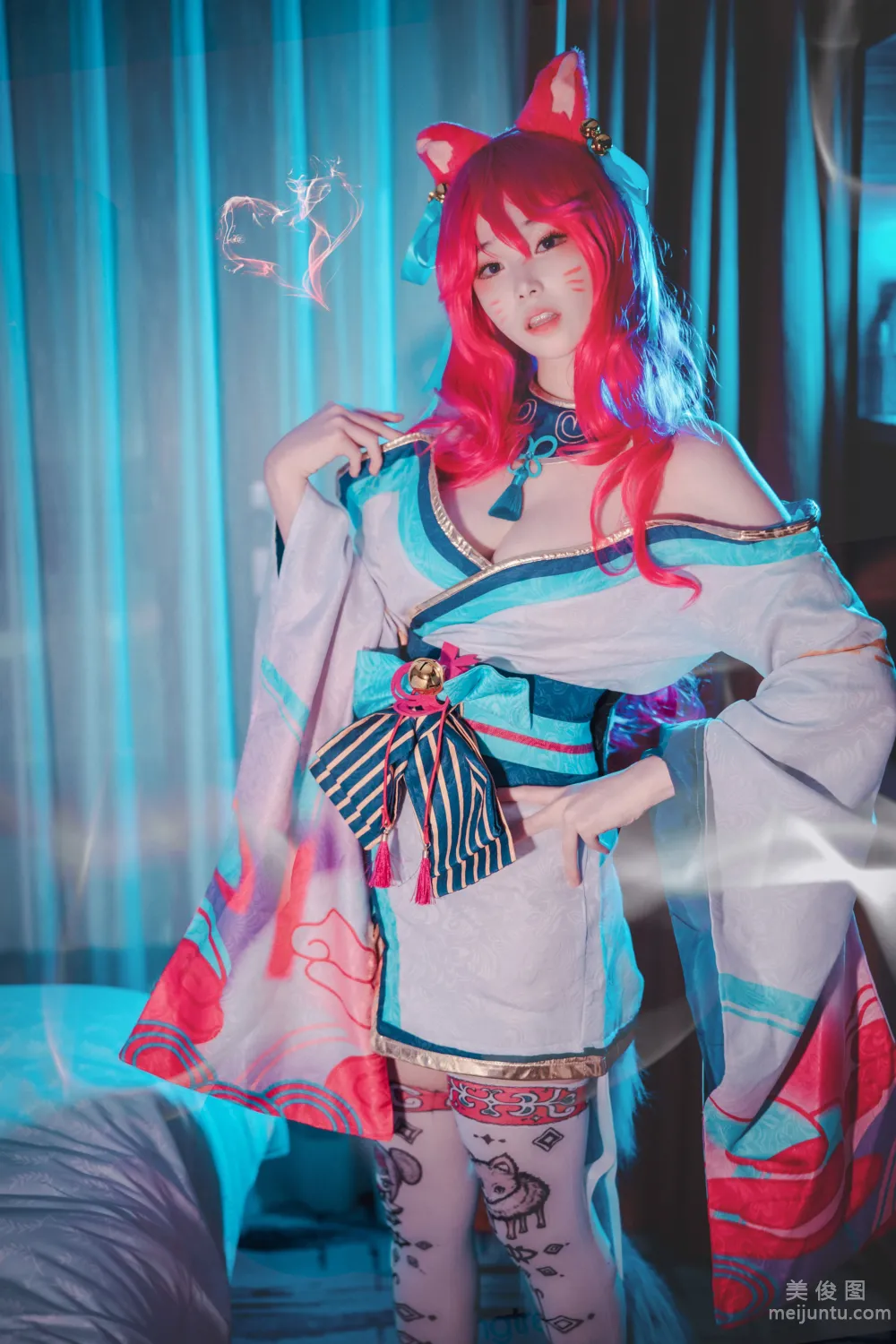 [DJAWA] BamBi - Spirit Blossom Ahri Photo Set photo 69