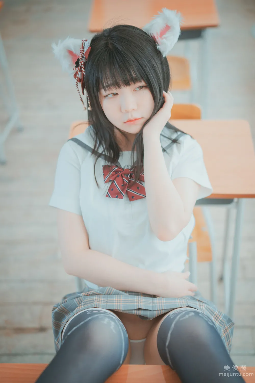 [DJAWA]  Pian - Cat girl does not take classes 写真套图6