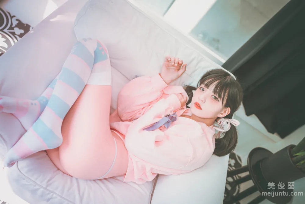 [DJAWA] Jenny - Lovely Pink 寫真套圖 33