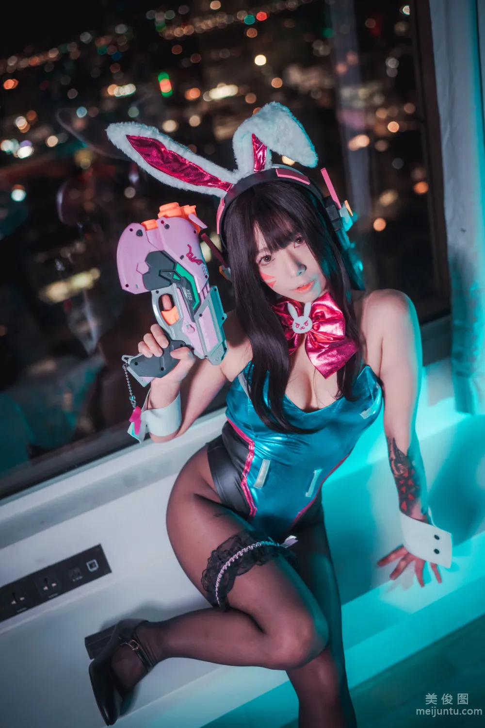 [DJAWA] Maruemon - D.VA Bunny Hop! Photo Set photo 29