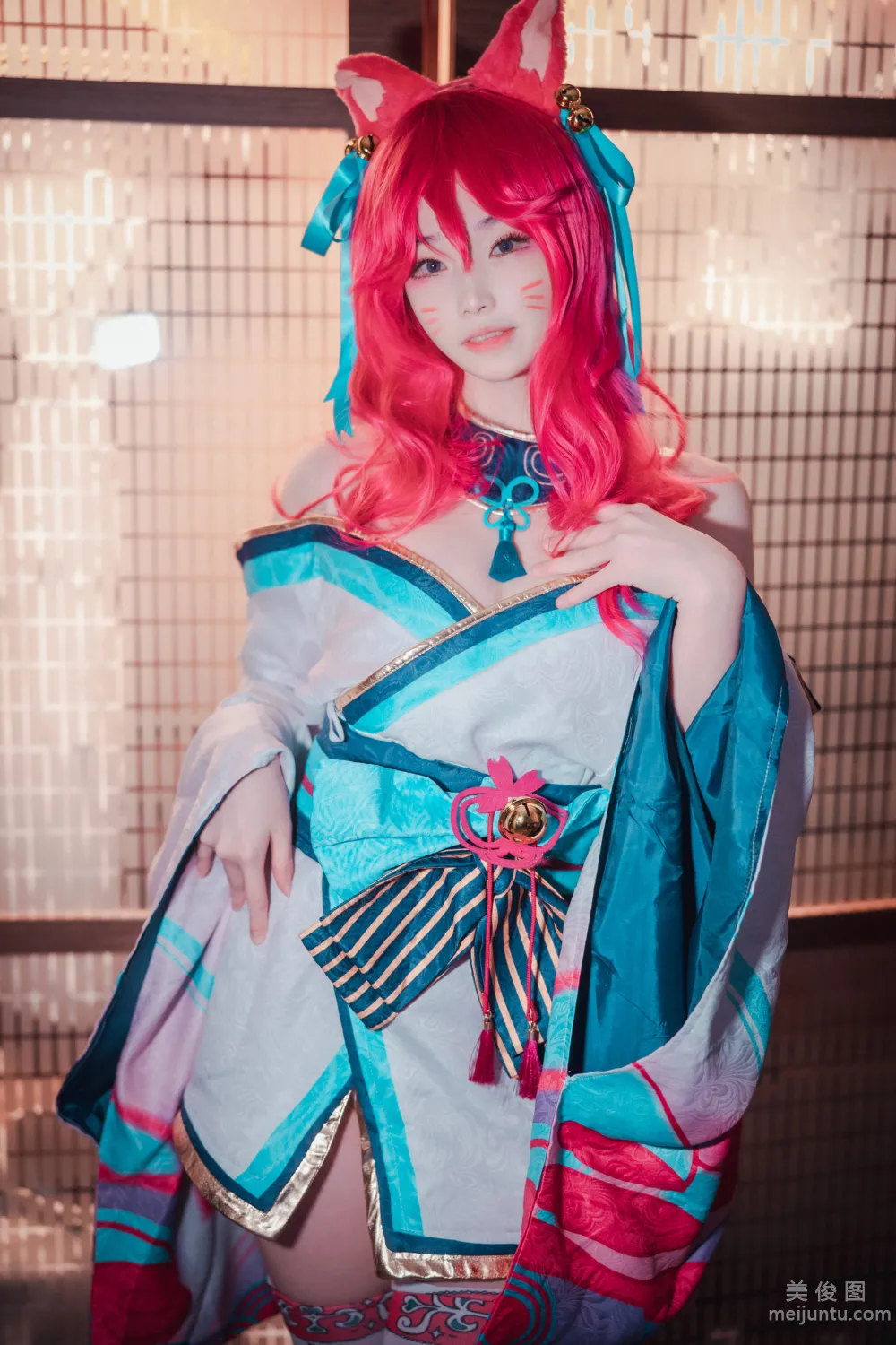 [DJAWA] BamBi - Spirit Blossom Ahri Photo Set photo 57