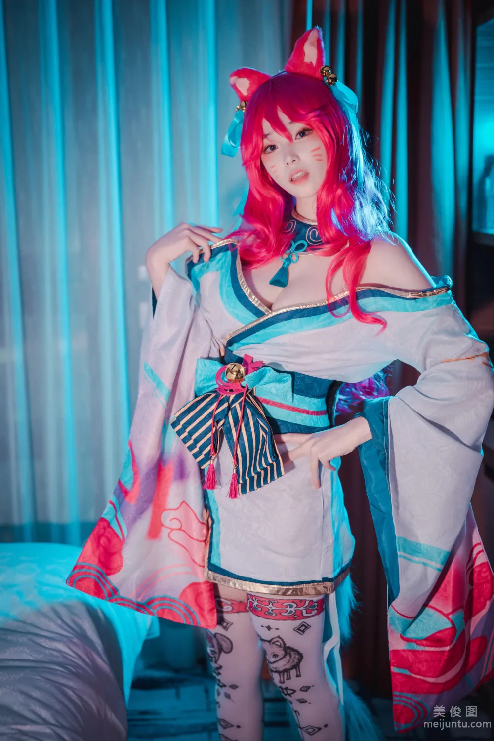 [DJAWA] BamBi - Spirit Blossom Ahri Photo Set photo 49