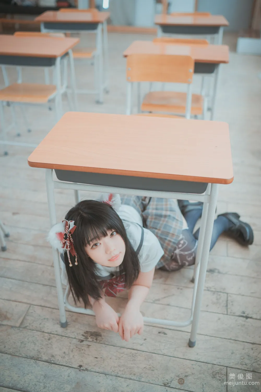 [DJAWA] Pian - Cat girl does not take classes Photo Set photo 12