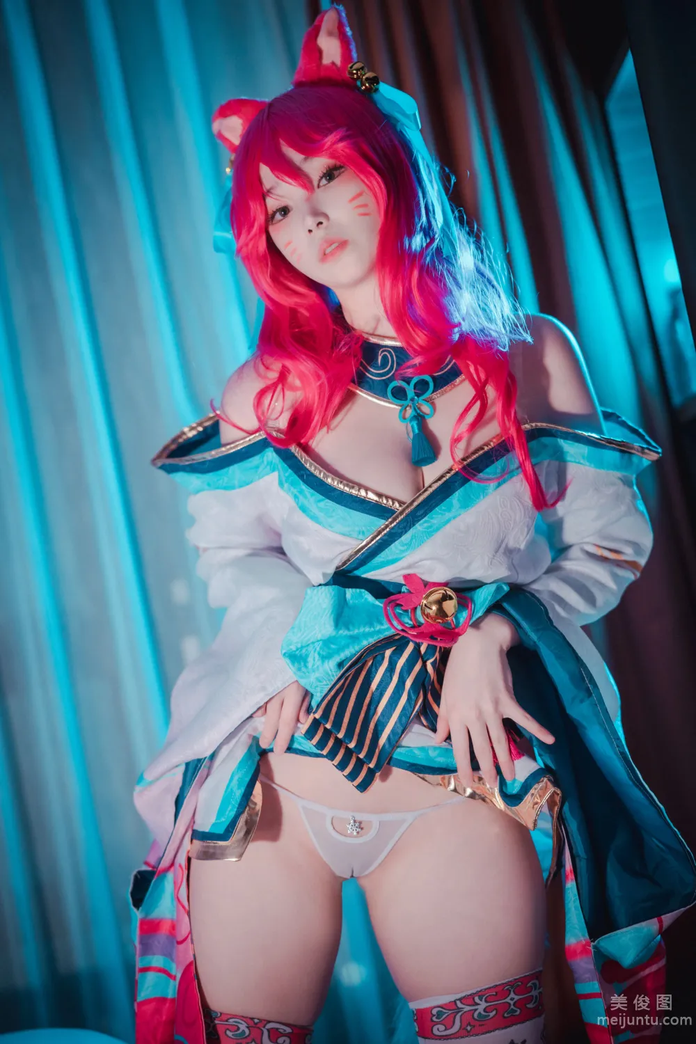 [DJAWA] BamBi - Spirit Blossom Ahri Photo Set photo 51