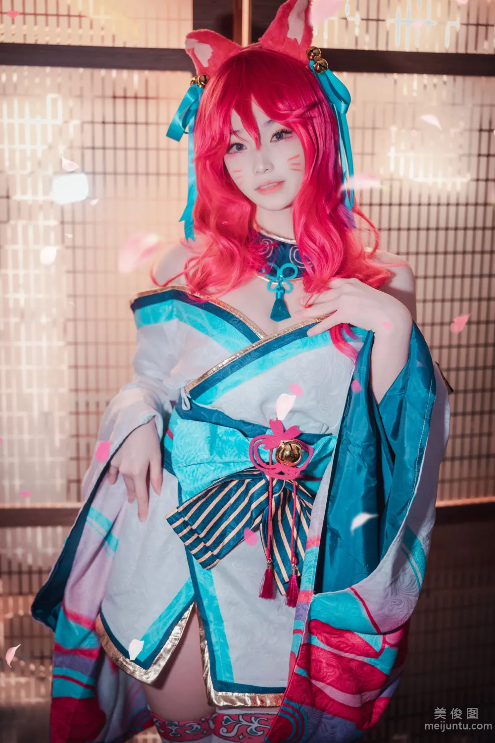 [DJAWA] BamBi - Spirit Blossom Ahri Photo Set photo 70