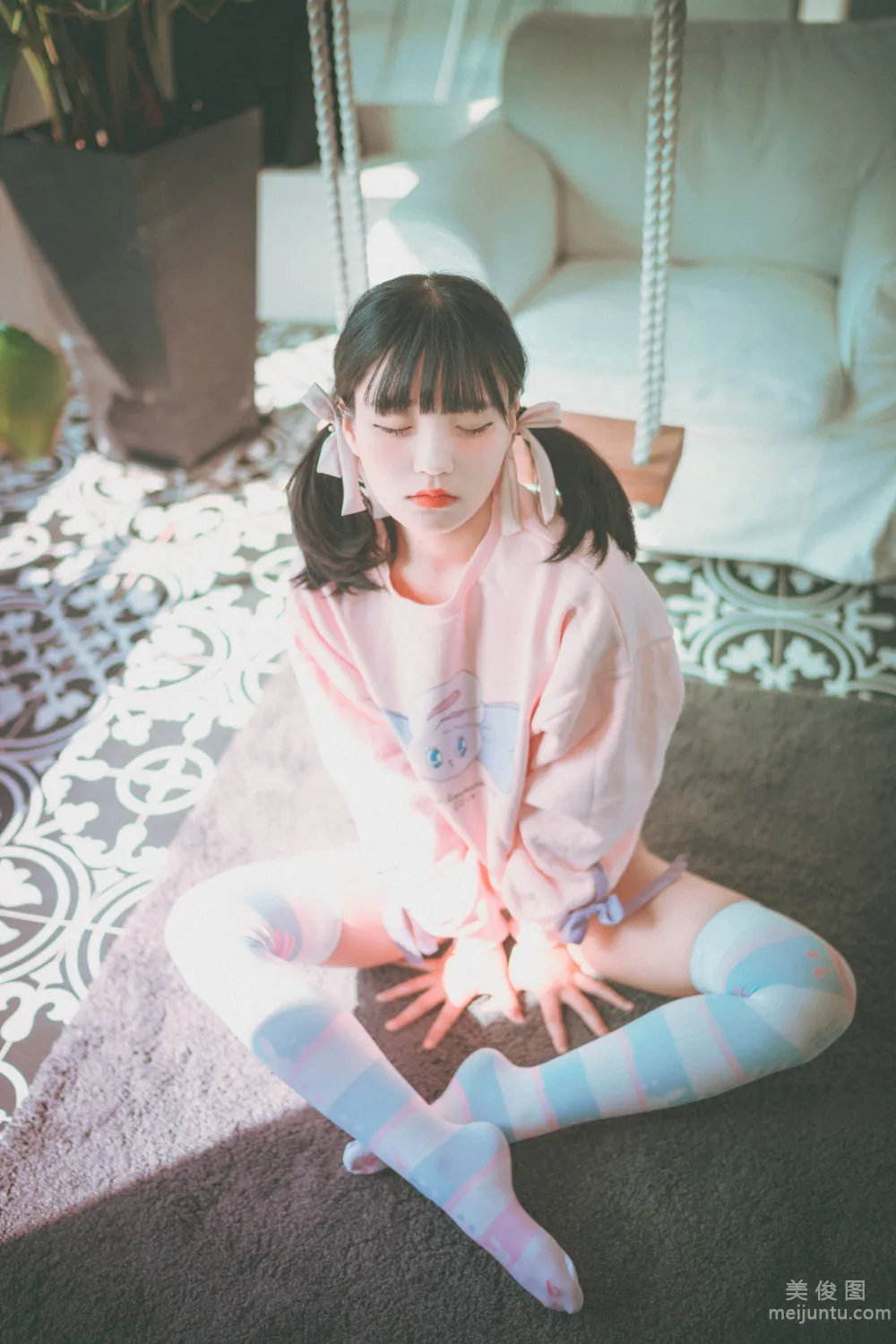 [DJAWA] Jenny - Lovely Pink 寫真套圖 3