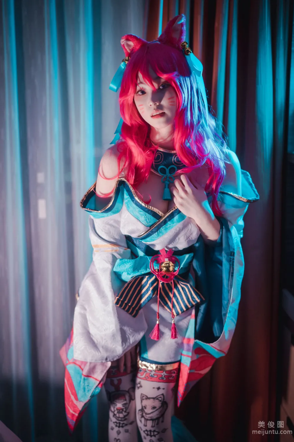[DJAWA] BamBi - Spirit Blossom Ahri Photo Set photo 47