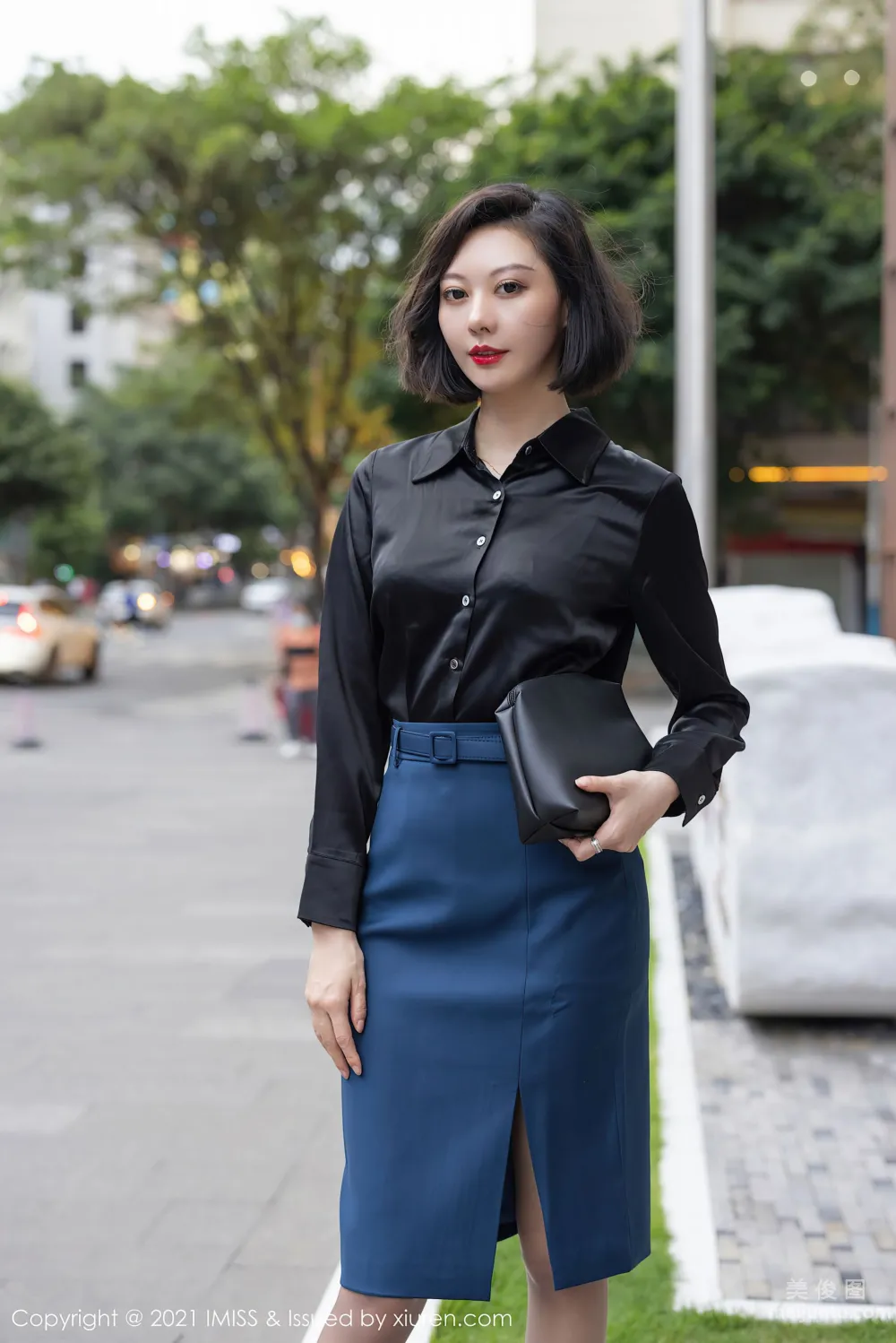 [IMISS] Vol.615 Yixuan, Elegant Graceful Figure and Classic OL Attire photo 10