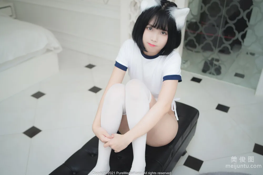 [PURE MEDIA] Vol.071 - Leechu - Sexy Uniform Photos photo 32
