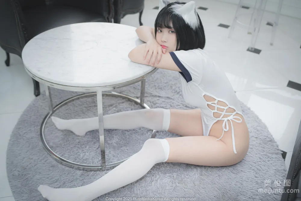 [PURE MEDIA] Vol.071 - Leechu - Sexy Uniform Photos photo 39