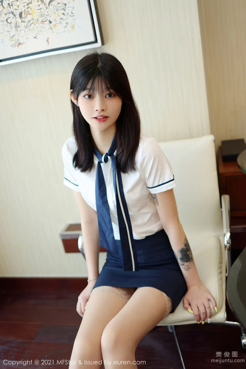 [模范学院MFStar] Vol.516 77qiqi - 校园风格的学生装系列2