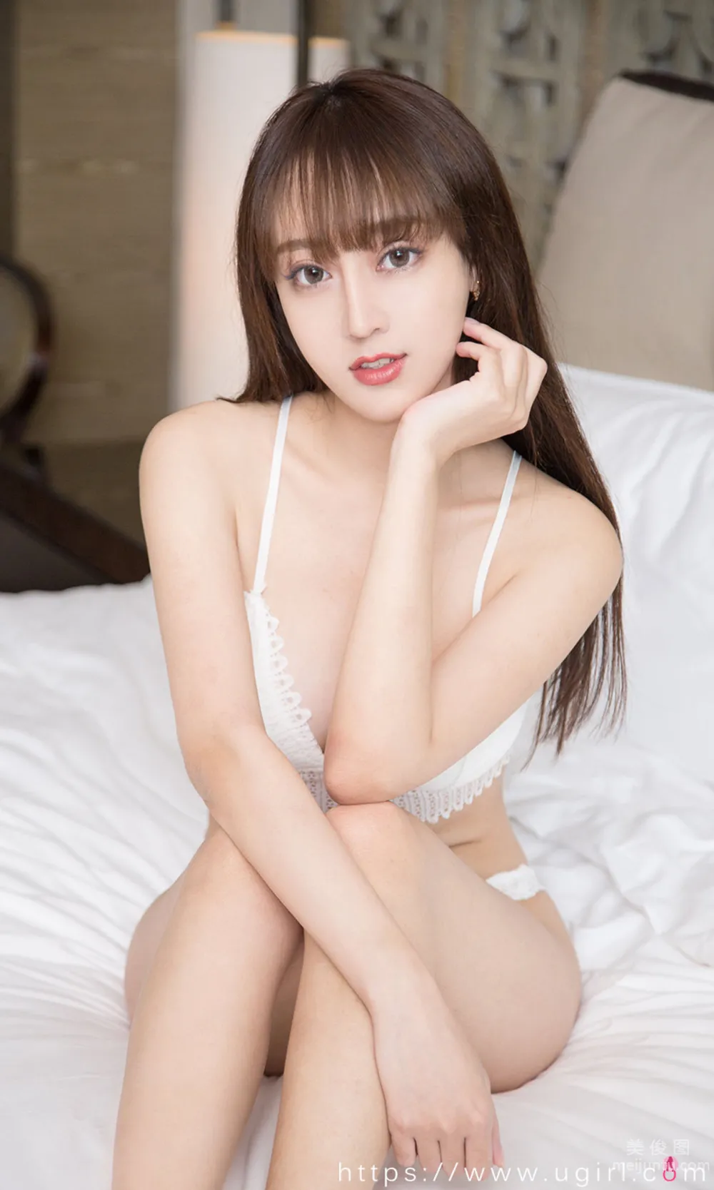 [Ugirls App] No.2170 Li Baoer - White Desire Net photo 24