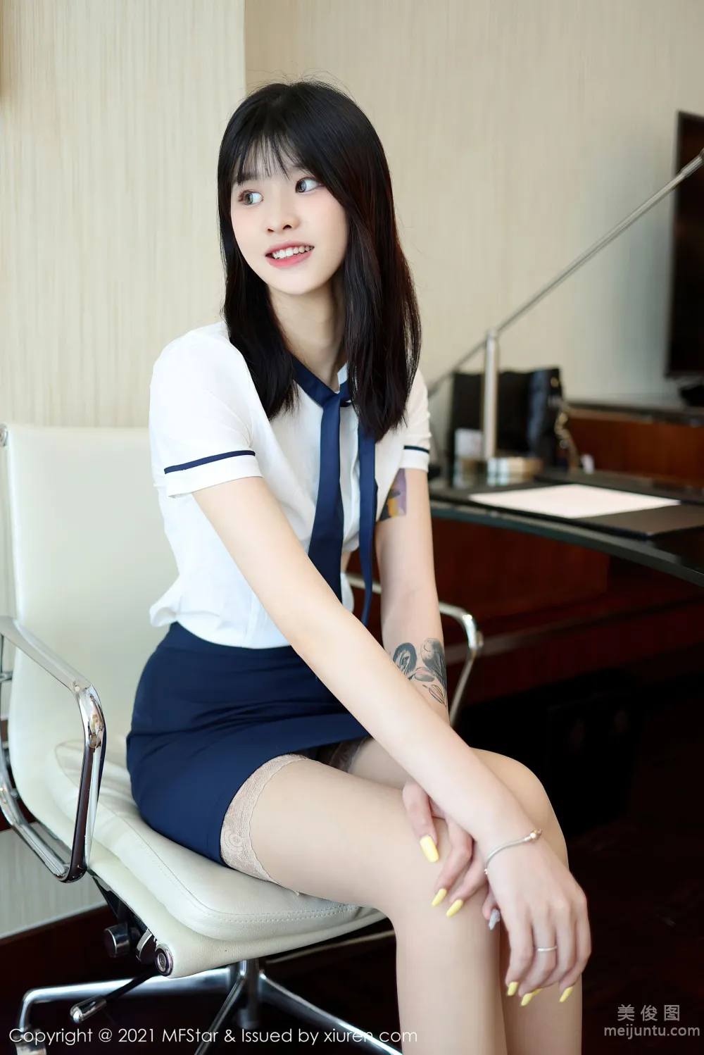 [模范学院MFStar] Vol.516 77qiqi - 校园风格的学生装系列5
