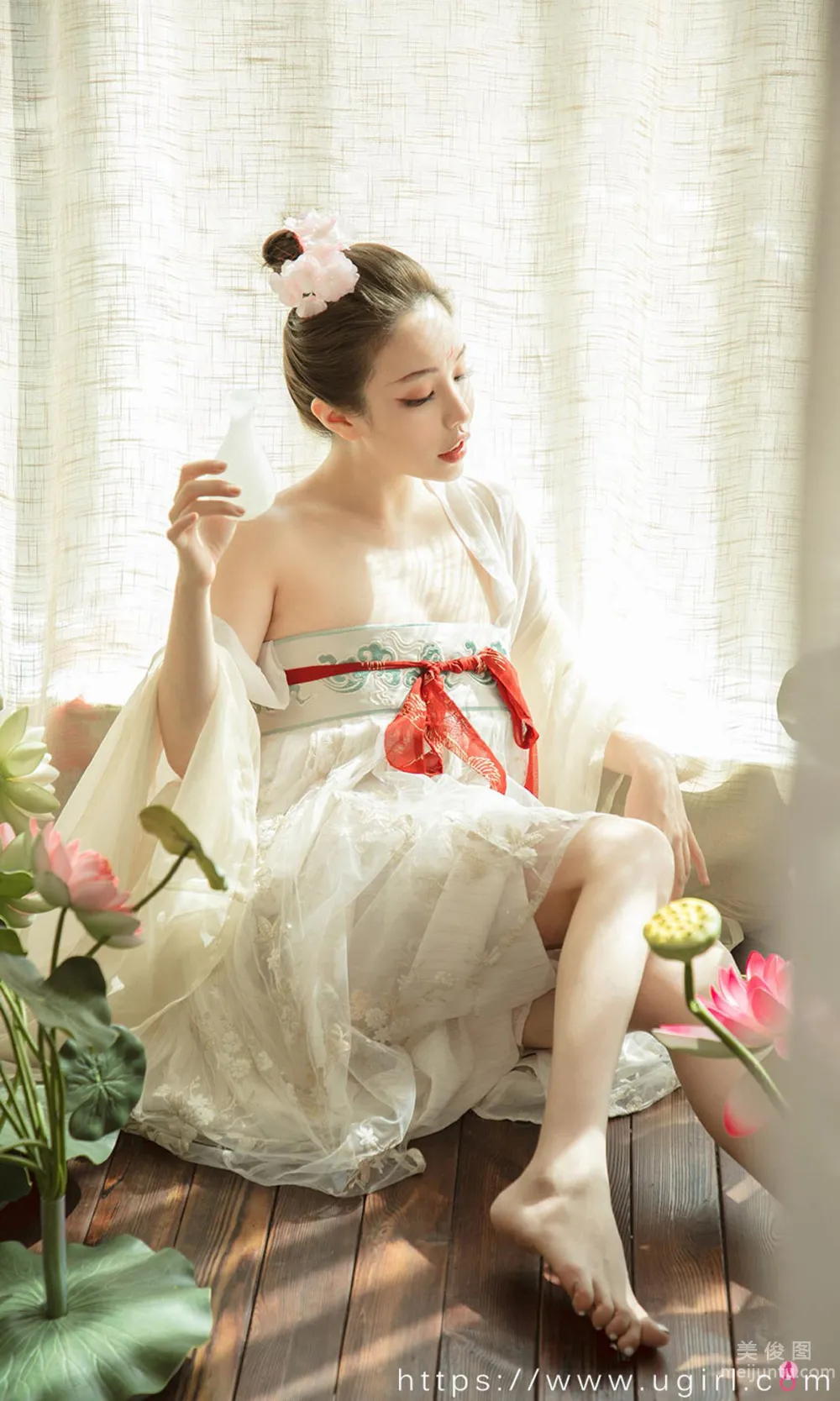 [尤果圈爱尤物Ugirls] No.2152 孟十朵&田冰冰&妮小妖 - 织女梦9