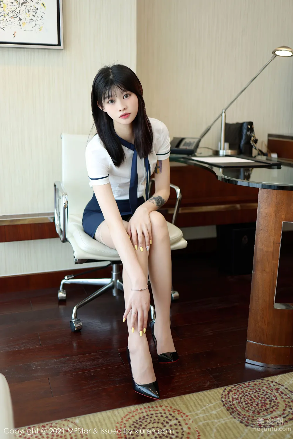 [模范学院MFStar] Vol.516 77qiqi - 校园风格的学生装系列4