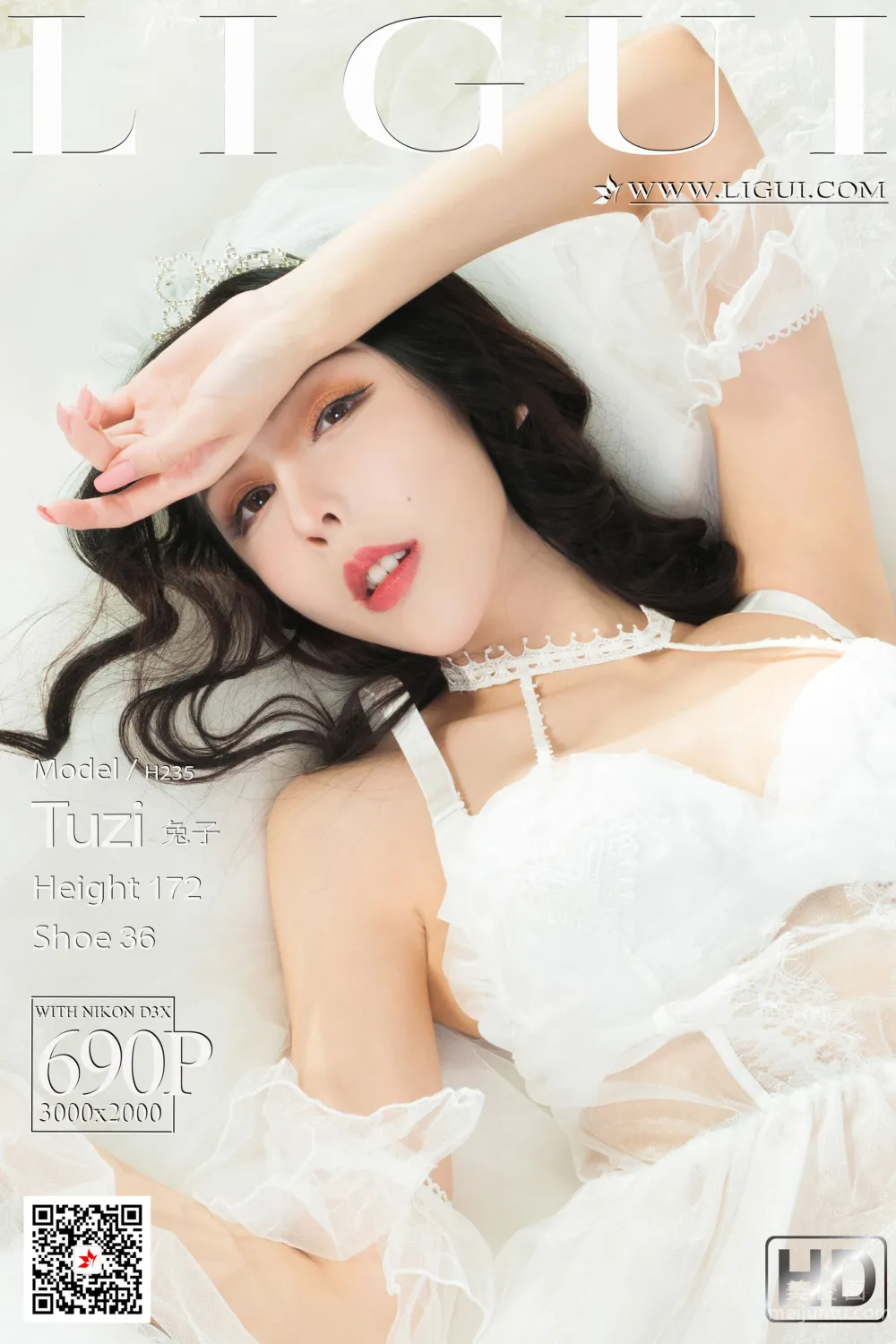 [Ligui] Model Tu Zi, Desire to Marry and Silk of Love Photo Set photo 1