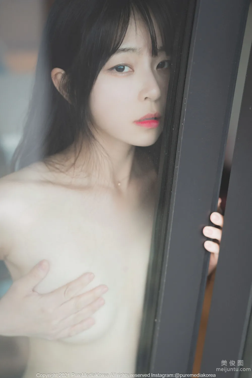 [PURE MEDIA] Vol.077 - Eun Bi - Sexy Lace Temptation photo 30