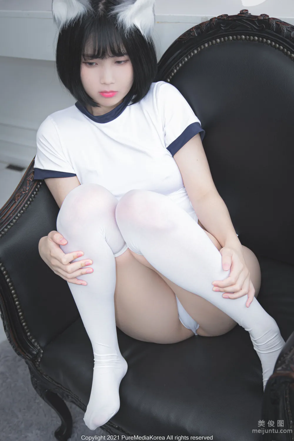 [PURE MEDIA] Vol.071 - Leechu - Sexy Uniform Photos photo 49