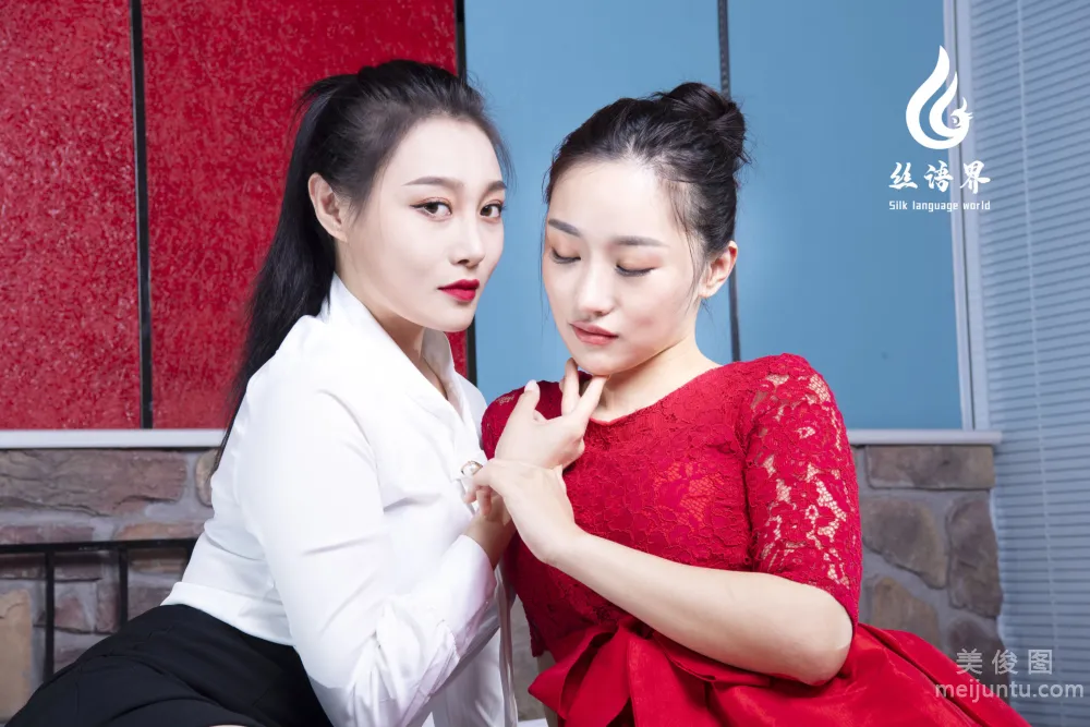 [麗櫃Ligui] Model 團子&amp;梵妮 《绮靡雙笙》 寫真套圖 5