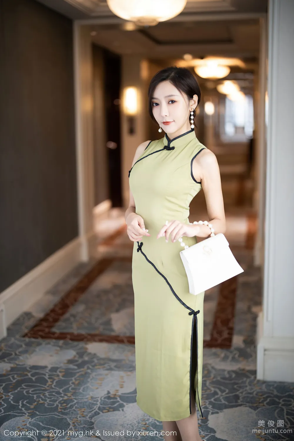 [美媛馆MyGirl] Vol.551 王馨瑶yanni - 古典浪漫的韵味旗袍1