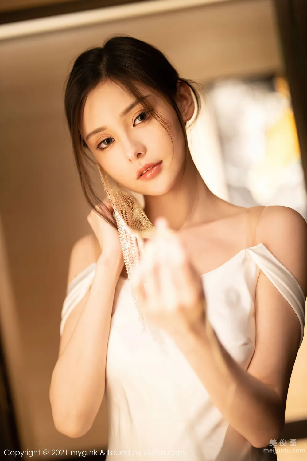 [美媛館MyGirl] Vol.552 小夕juju - 唯美動人的白色新娘 8