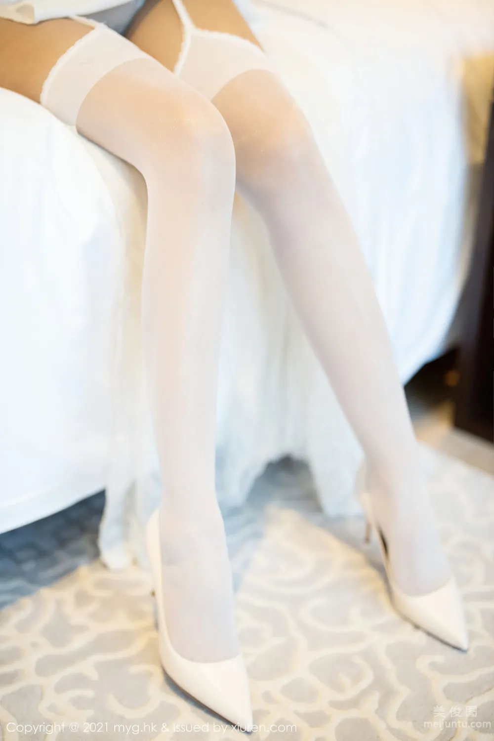 [MyGirl] Vol.564 Yanni Wang - Exquisite and Charming White Dress photo 38
