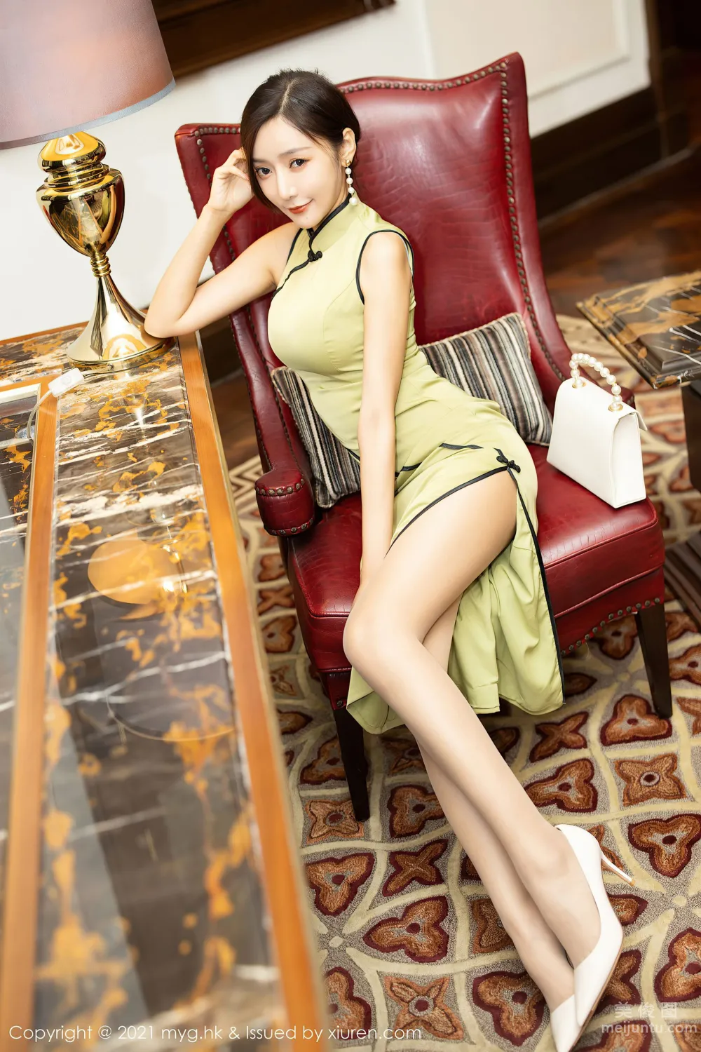 [MyGirl] Vol.551 Yanni Wang - Classical and Romantic Charm Qipao photo 12