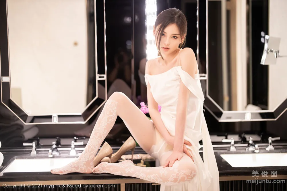 [美媛館MyGirl] Vol.552 小夕juju - 唯美動人的白色新娘 67