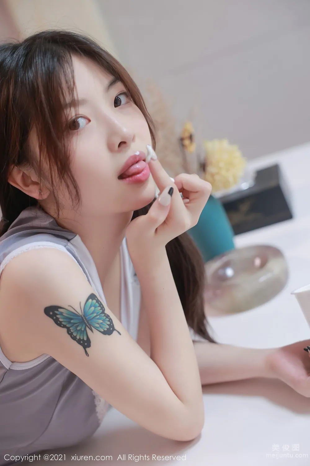 [秀人XIUREN] No.3622 明日花桃桃 - 經典溫柔可人的女仆裝系列 12