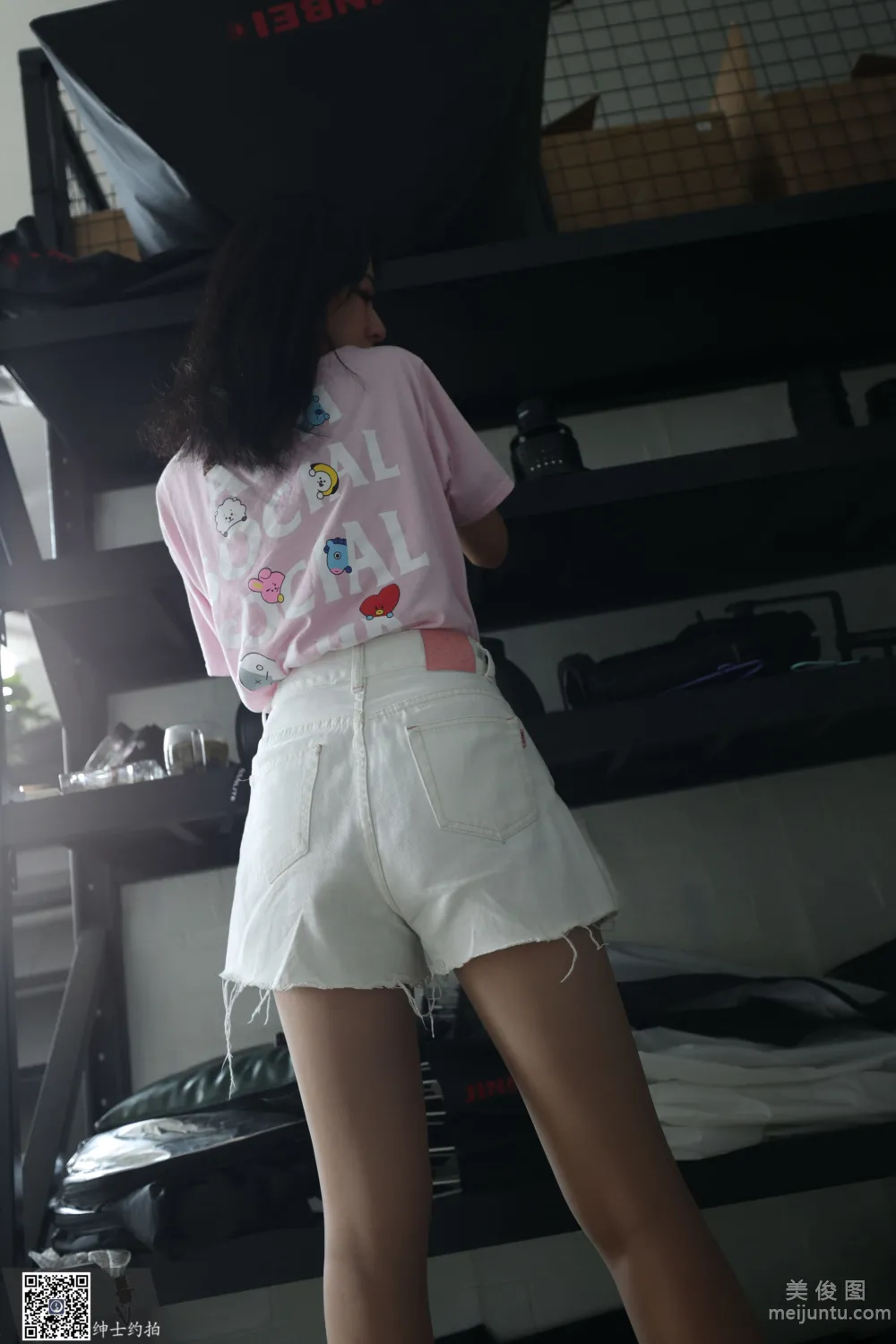 [绅士约拍] SS026 帆帆 肉丝美腿写真4