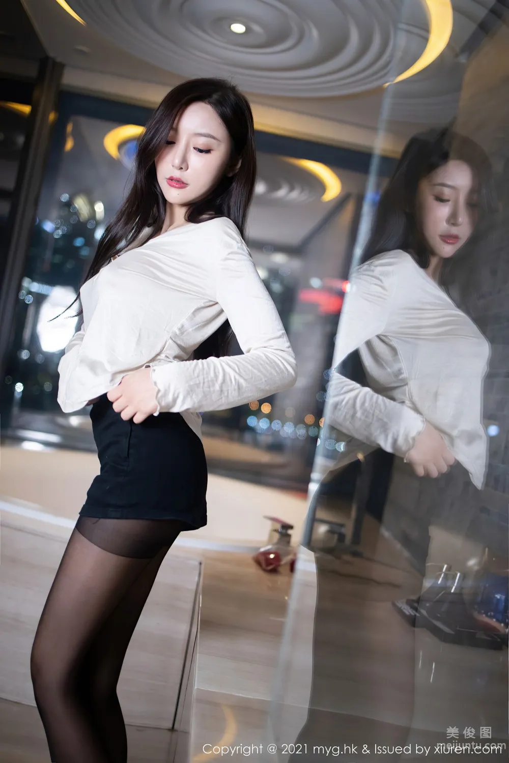 [美媛館MyGirl] Vol.555 王馨瑤yanni - 淋漓動人的浴室花瓣浴系列 21