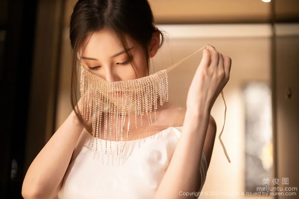[美媛館MyGirl] Vol.552 小夕juju - 唯美動人的白色新娘 6