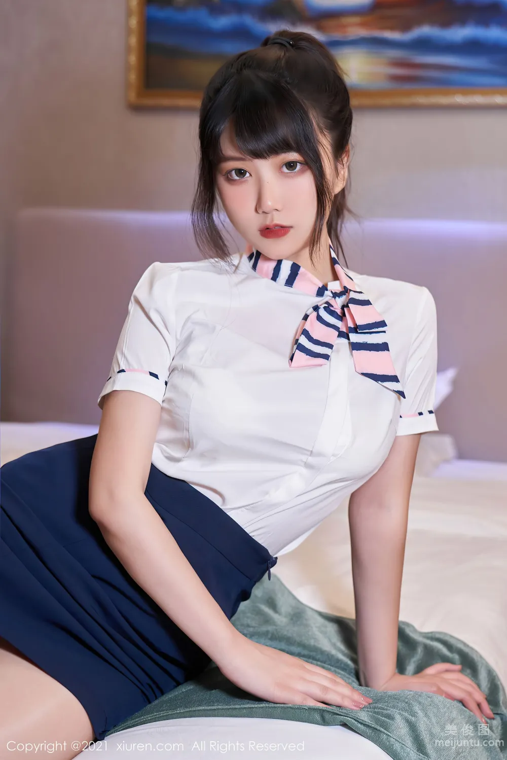 [XiuRen] No.3667 Xia Kexin amii - Sexy Professional Uniform OL Series photo 1