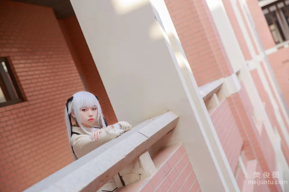 [Web Idol COSER Photos] G44 Buhui Shoushang, Wu Zhi School Uniform photo 6