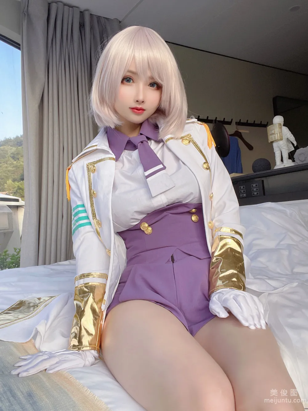 [Web Idols COSER Photos] rioko Liang Liangzi - Denkou Kio Raccoon Set photo 51