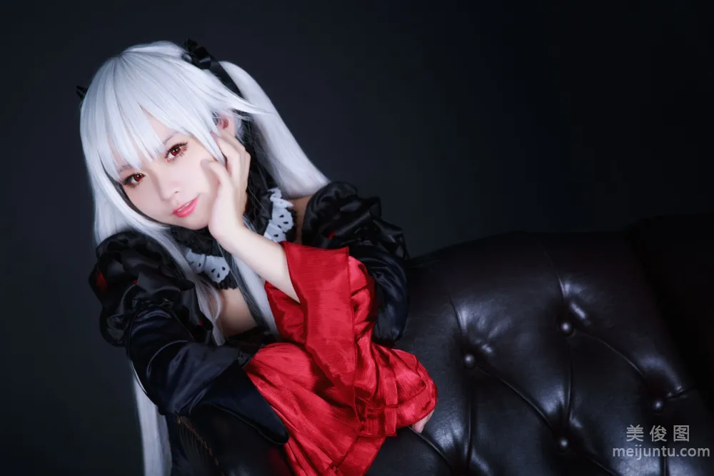 [Web Idols COSER Photo] G44 Buhui Shoushang - Mist Branch Long Skirt Set photo 7