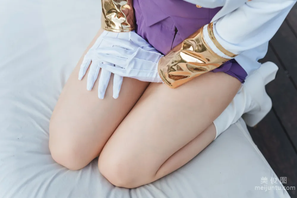 [Web Idols COSER Photos] rioko Liang Liangzi - Denkou Kio Raccoon Set photo 11