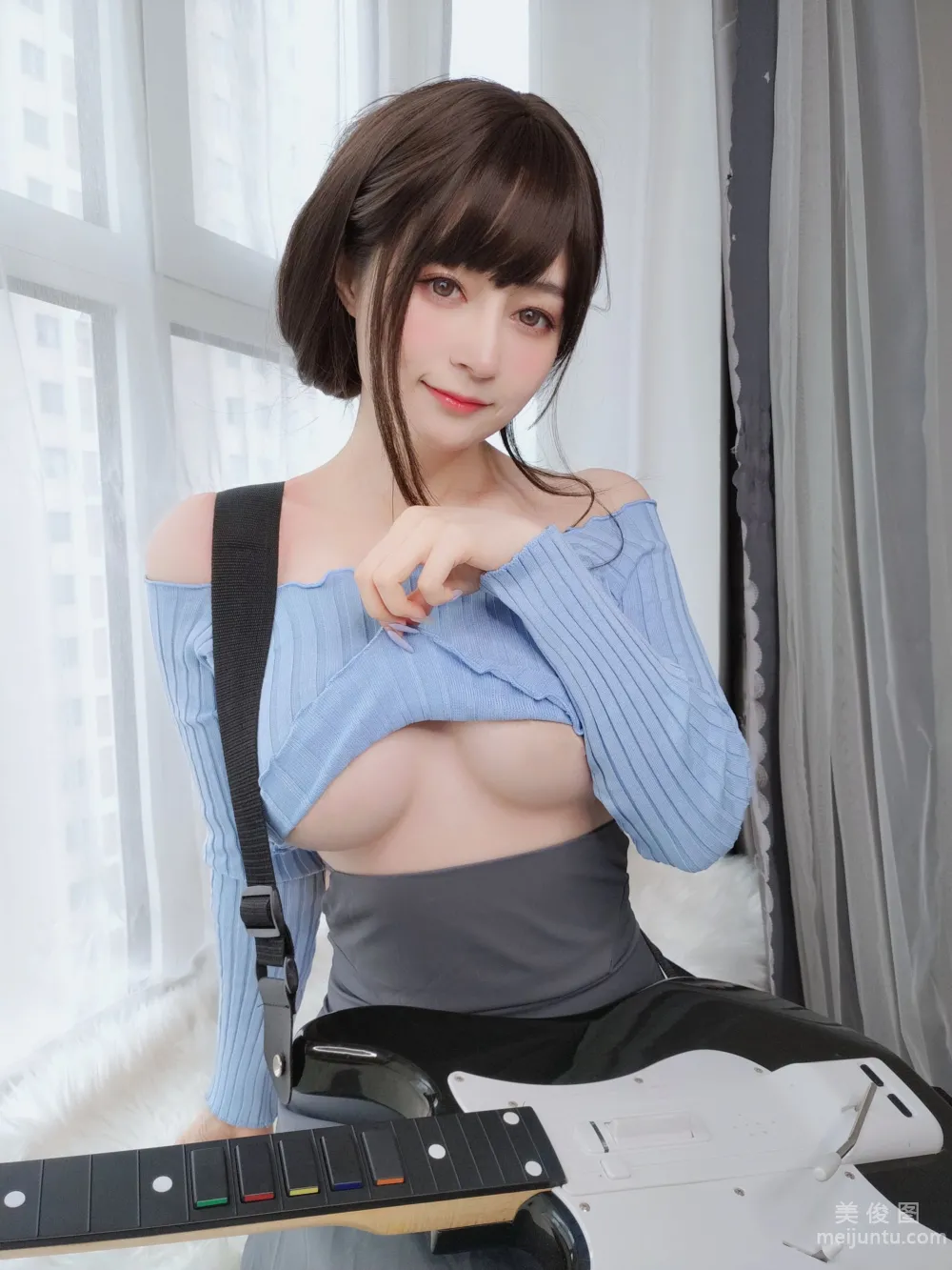 [Web Idols COSER Photos] Baiyin - Guitar Sister photo 26