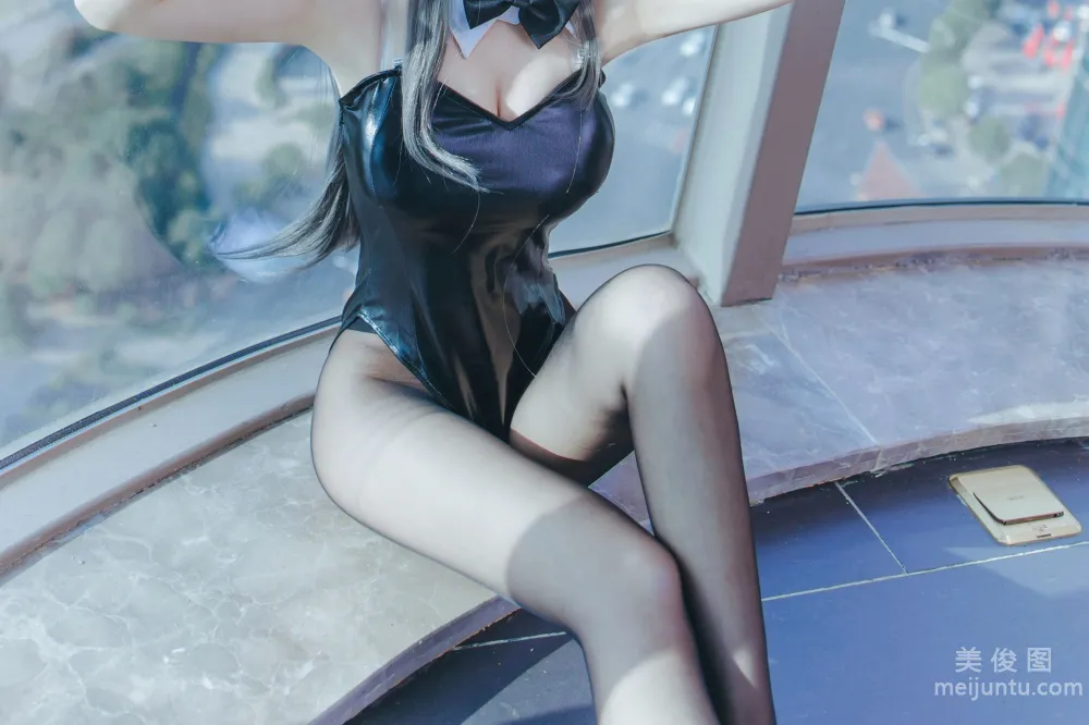 [Web Idol Coser Photos] Yiyi - Mai Bunny Girl Set photo 18