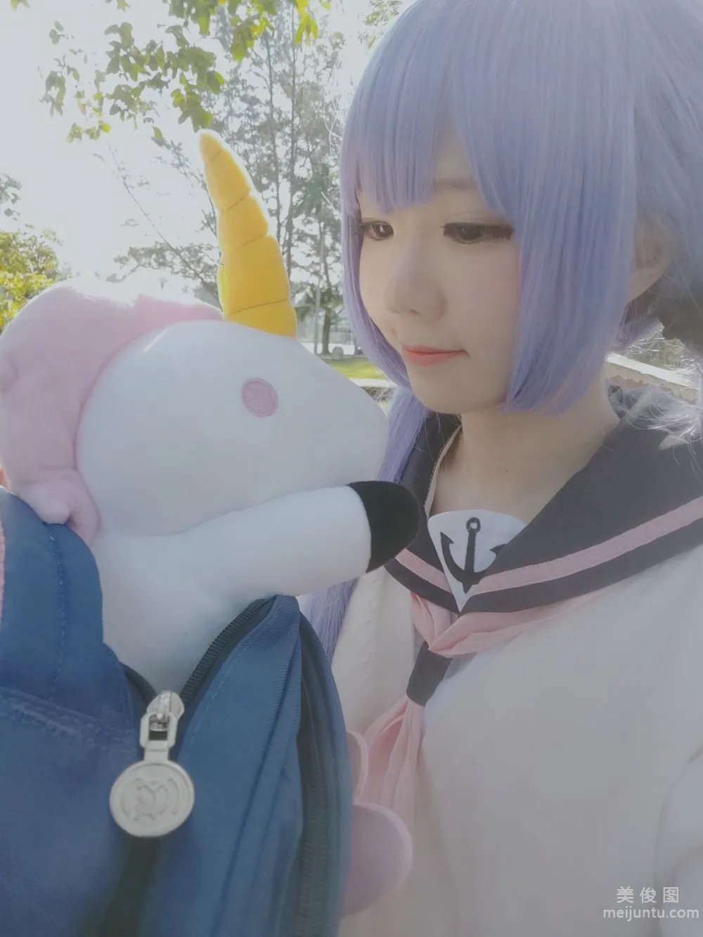 [Web Idol COSER Photos] Sally Dorasnow - Unicorn JK Set photo 7