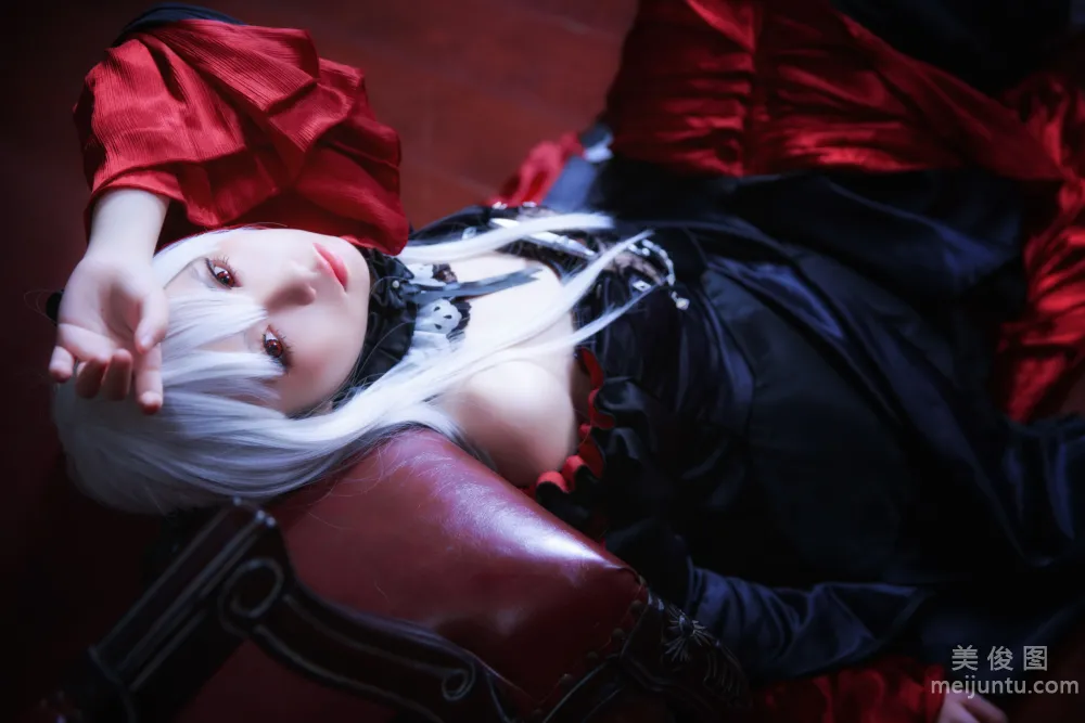 [Web Idols COSER Photo] G44 Buhui Shoushang - Mist Branch Long Skirt Set photo 13