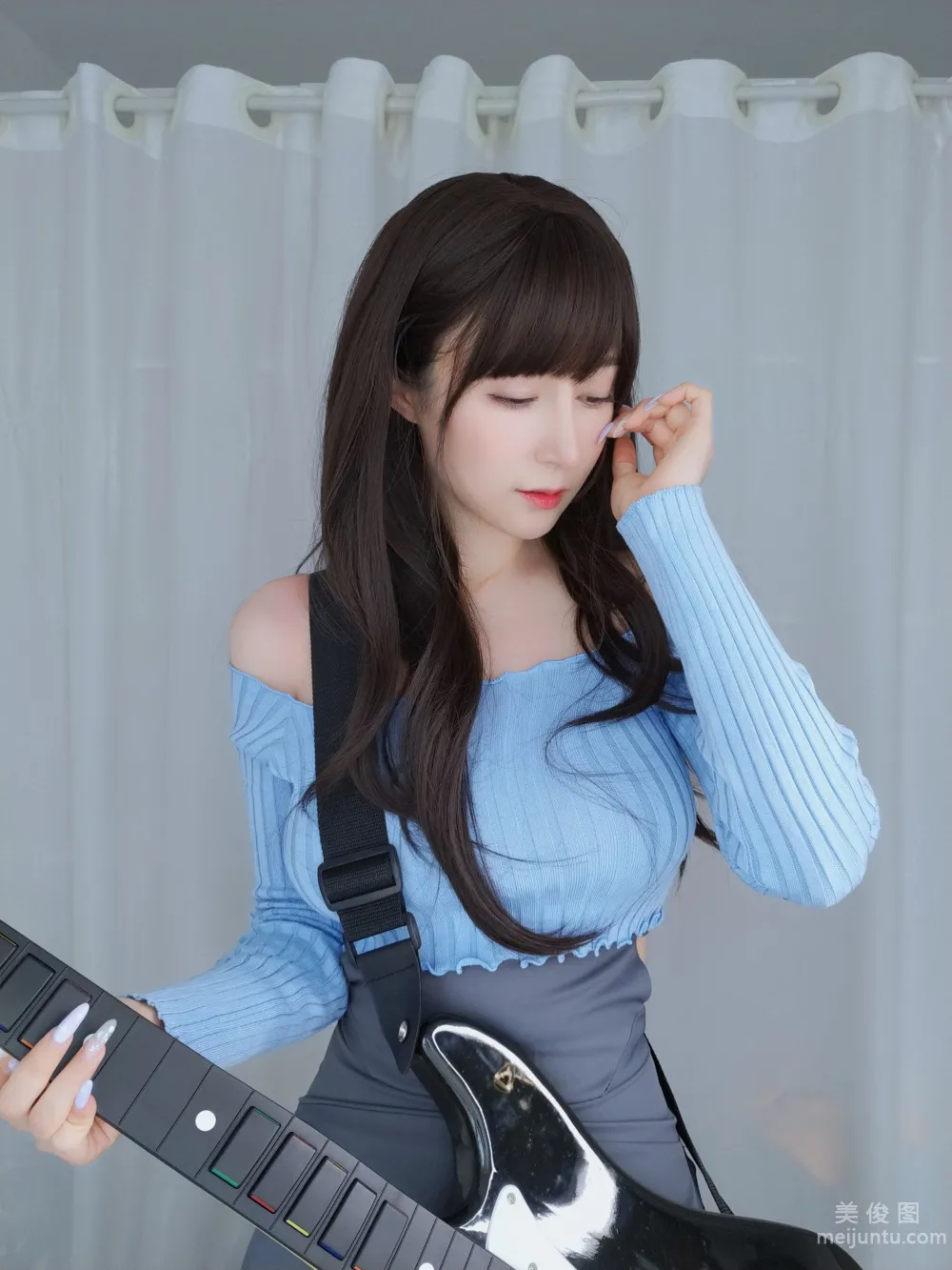 [Web Idols COSER Photos] Baiyin - Guitar Sister photo 63
