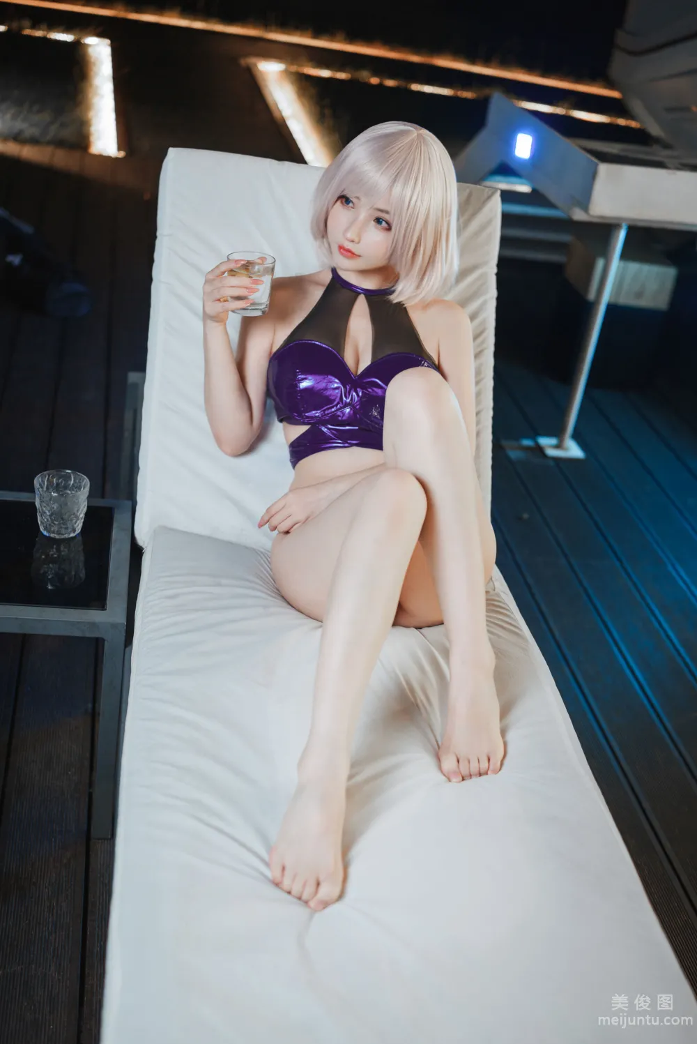 [Web Idols COSER Photos] rioko Liang Liangzi - Denkou Kio Raccoon Set photo 32