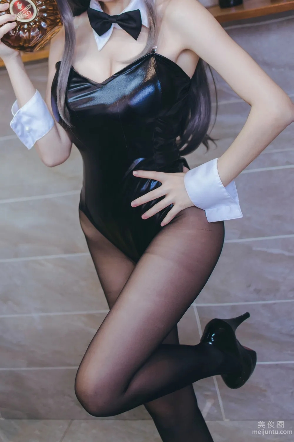 [Web Idol Coser Photos] Yiyi - Mai Bunny Girl Set photo 6